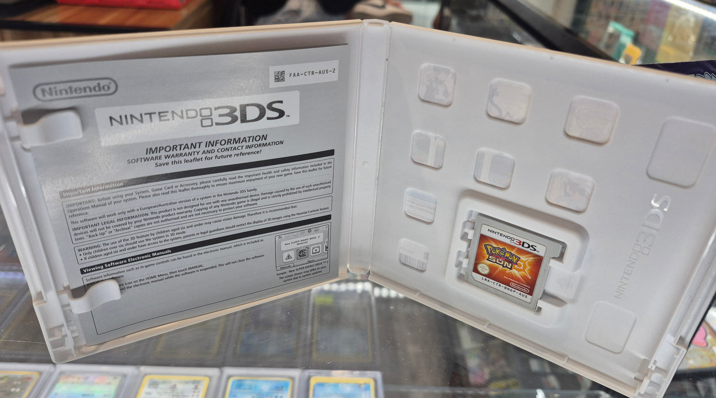 3DS Pokémon Sun in Box Tested