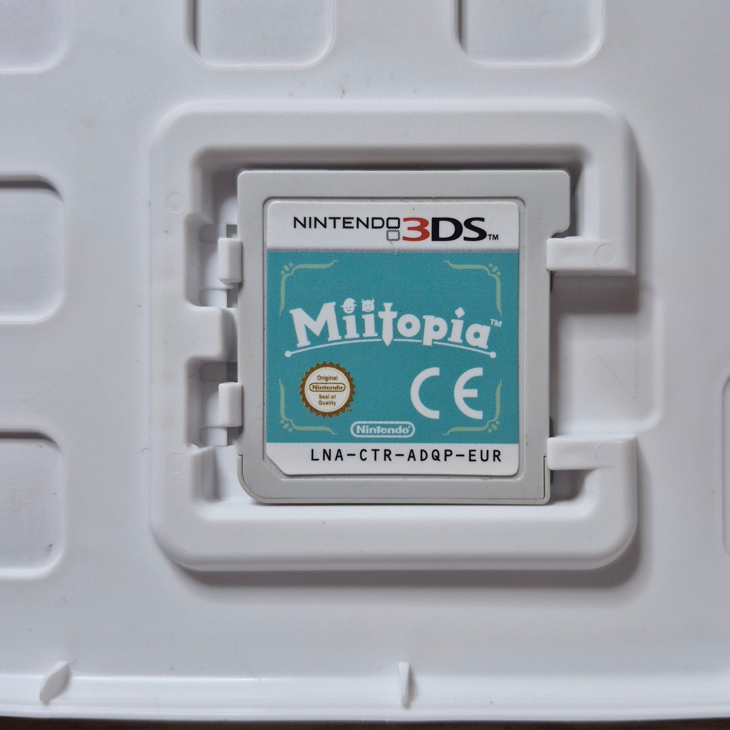 2017 Nintendo 3DS Miitopia EUR Tested in Case