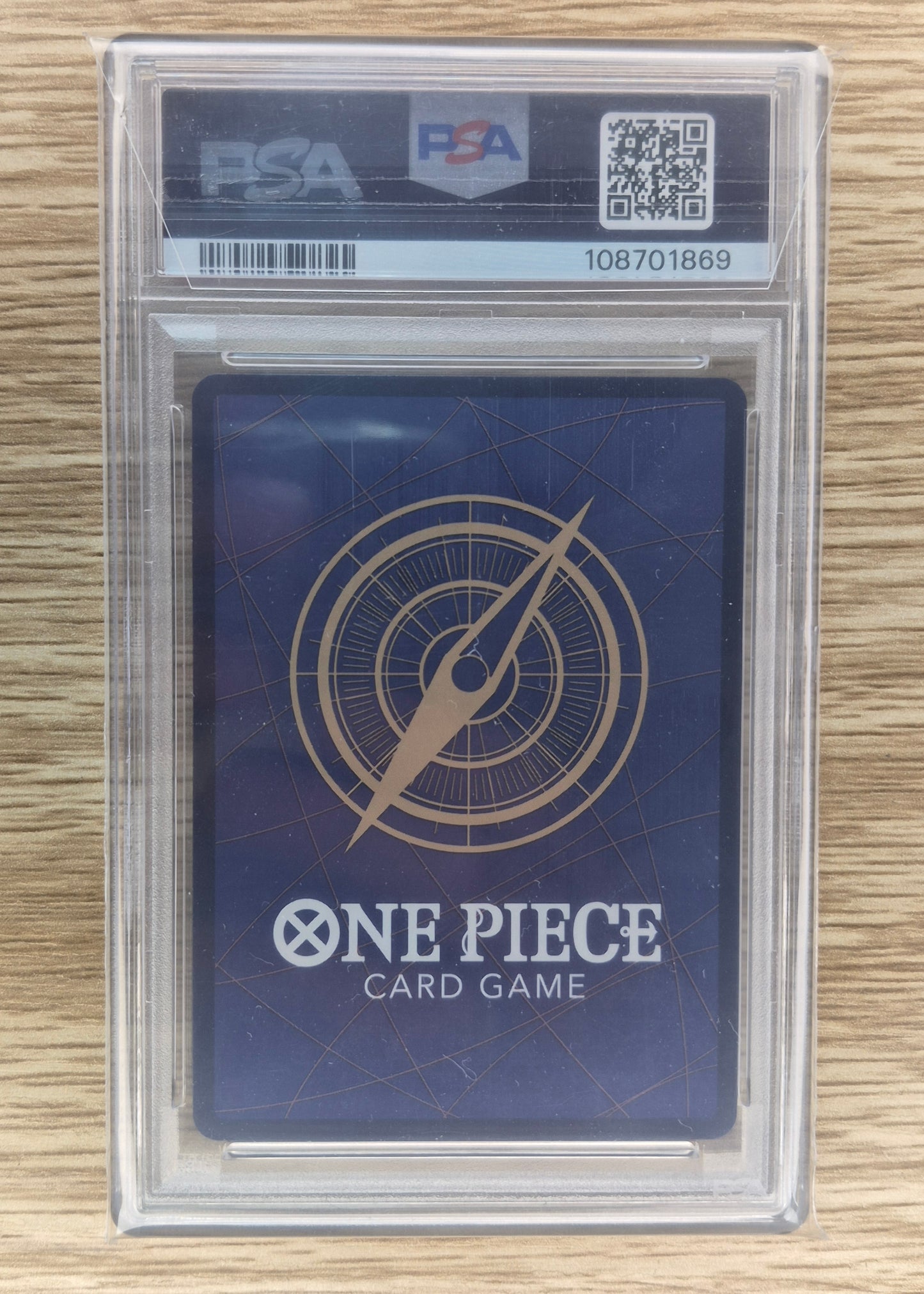PSA 10 One Piece TCG Roronoa Zoro OP06-118 Original Manga Rare Wings Of Captain