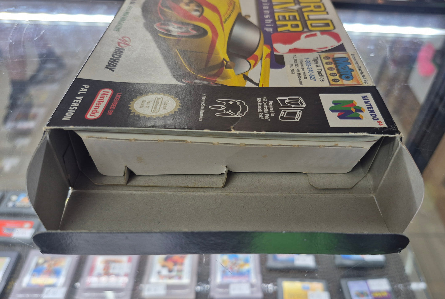World Driver Championship Nintendo 64 N64 CART LIKE NEW (PAL EU) Complete Boxed
