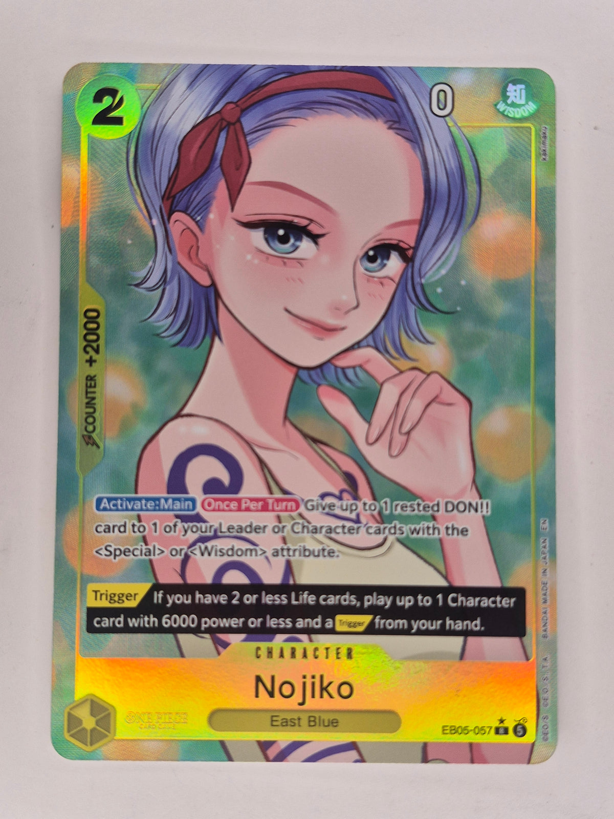 Nojiko EB05-057 Alt Art One Piece CCG ENGLISH NM