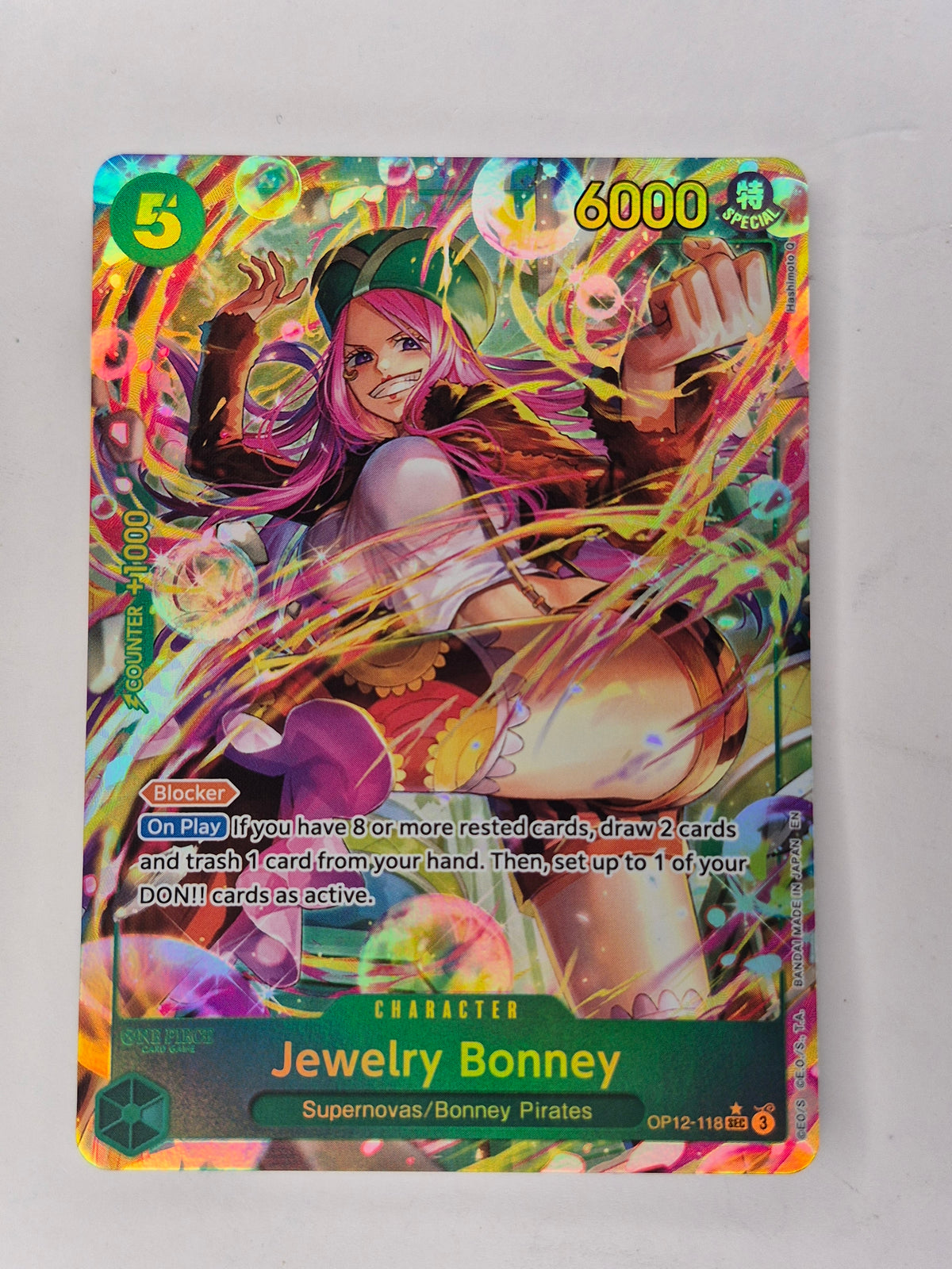 Jewelry Bonney OP12-020  SEC Legacy of the Master English Secret Rare NM