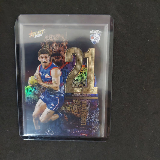 TOM LIBERATORE #21 NUMBERS MIDNIGHT O24/130 AFL SELECT
2022 NM211