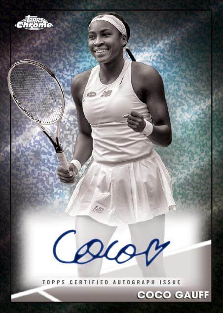 2021 Topps Chrome Tennis Hobby Lite Box