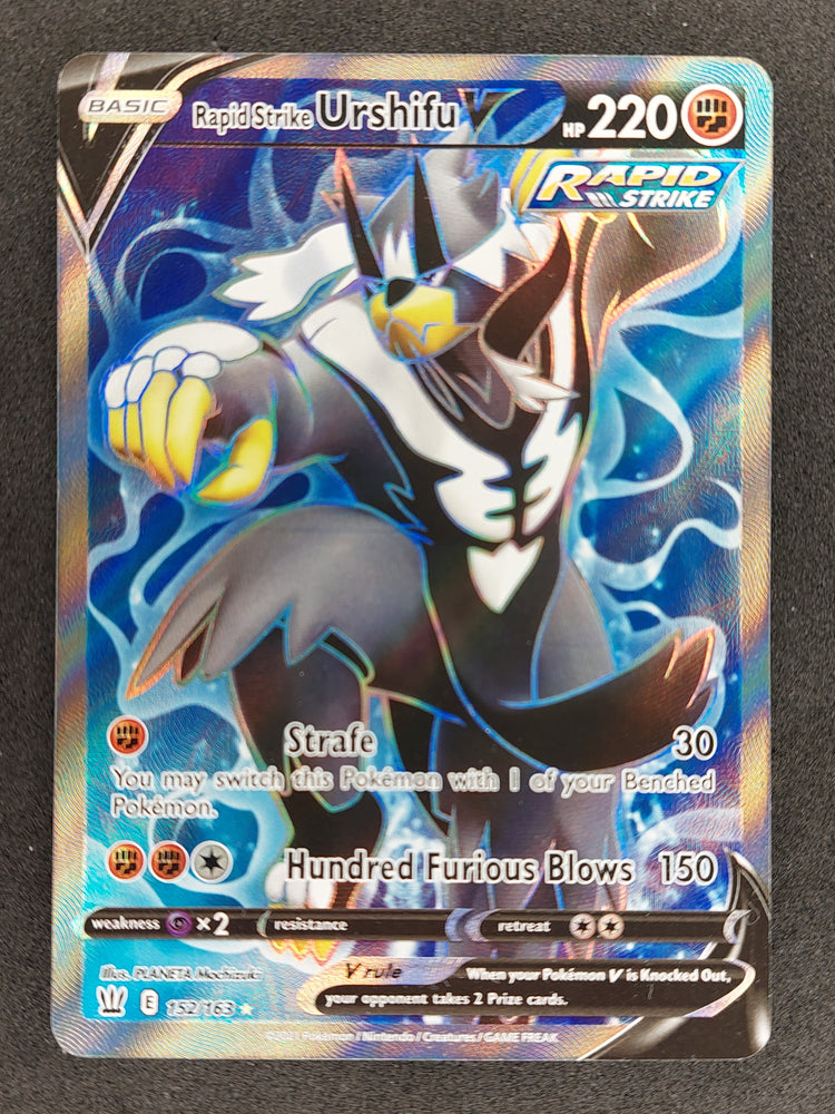 2021 Pokemon Battle Styles Rapid Strike Urshifu V Full Art 152/163