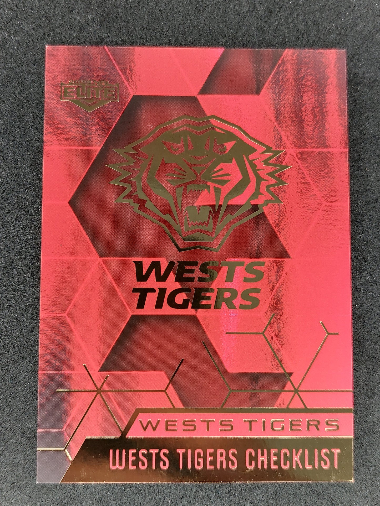 2022 NRL ELITE MR 136 West
Tigers Ruby Checklist 09/46