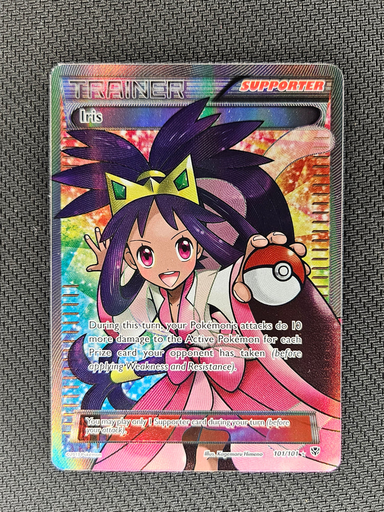 2013 Pokemon BW Plasma Blast Iris Full Art 101/101 LP