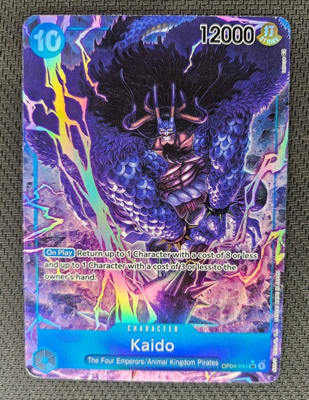 One Piece TCG Kingdoms of Intrigue OP04-044 Kaido Alternative Art