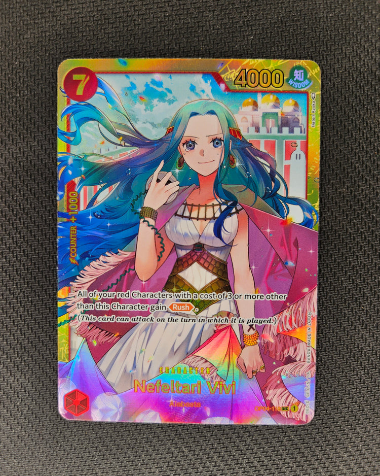 One Piece TCG Kingdoms of Intrigue OP04-118 Nefeltari Vivi Secret