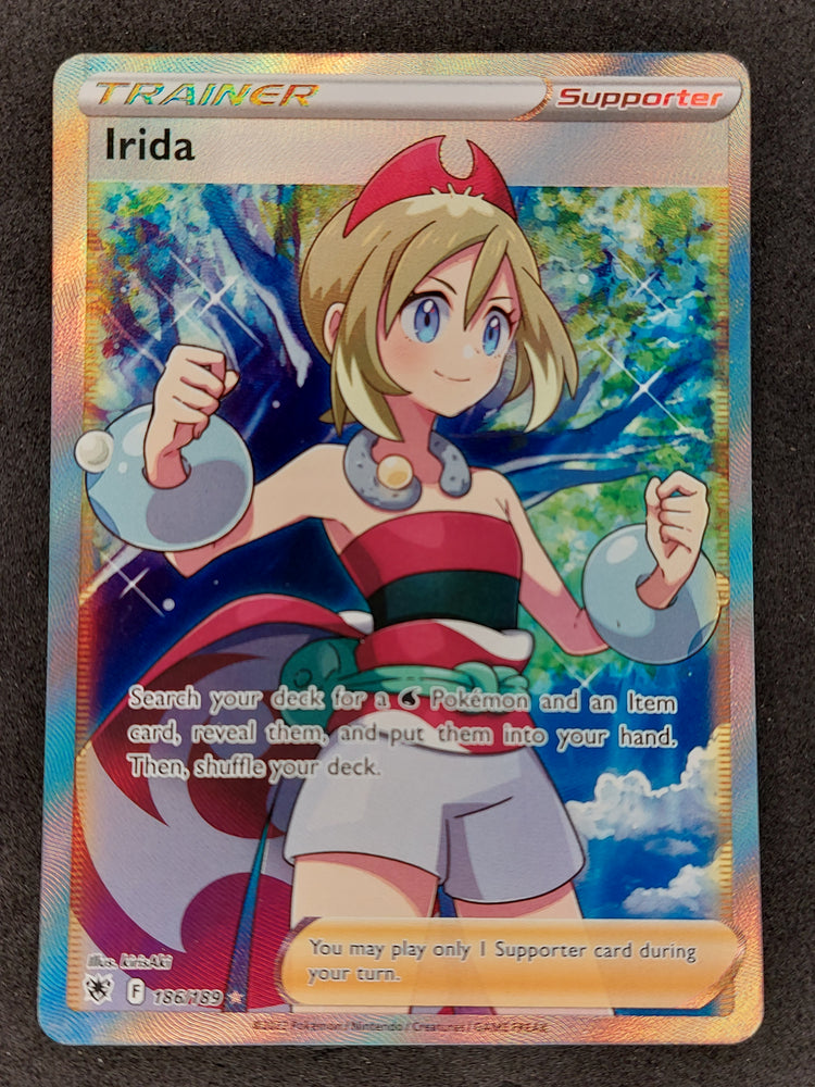 2022 Pokemon Astral Radiance 186/189 Trainer Irida Full Art