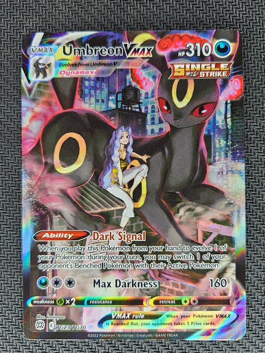 2022 Pokemon Brilliant Stars TG23/TG30 Umbreon VMAX Full Art Trainer Gallery