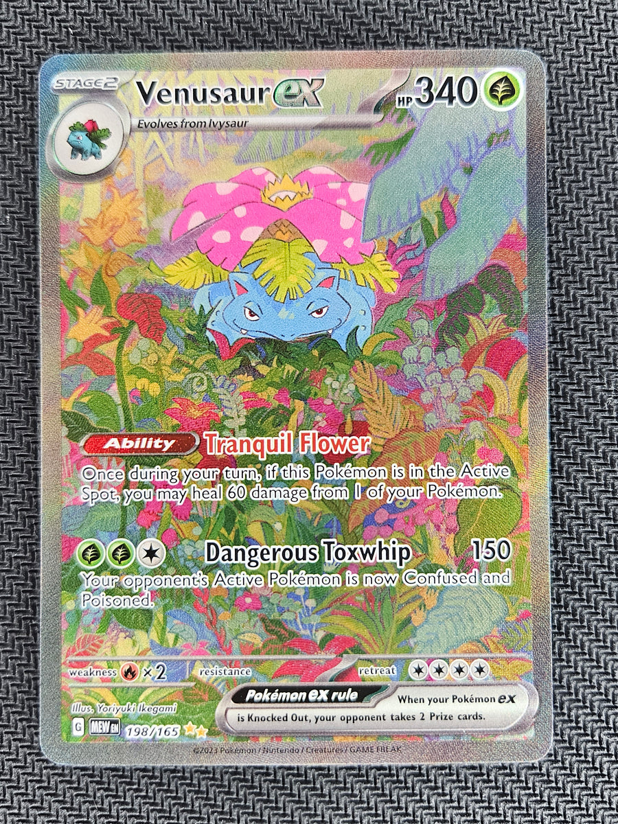 2023 Pokemon SV Pokemon 151 198/165 Venusaur EX SAR