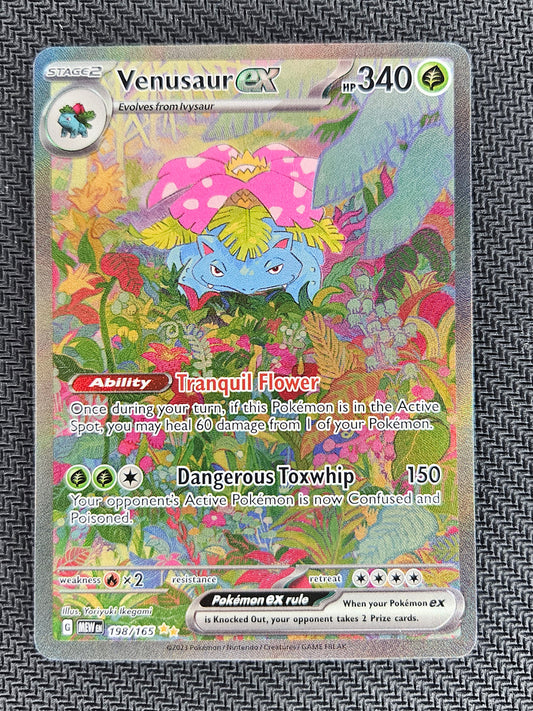 2023 Pokemon SV Pokemon 151 198/165 Venusaur EX SAR