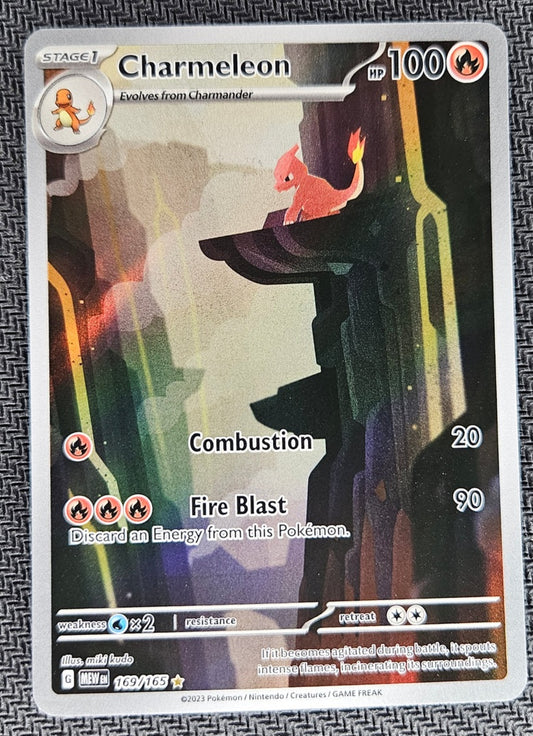 2023 Pokemon SV 151 169/165 Charmeleon Art Rare