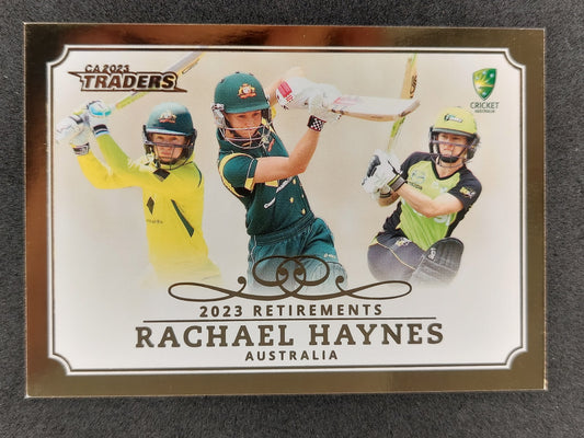 Cricket Australia 2023 Retirements  R 03/04 - Rachael Haynes Trading Card #/70