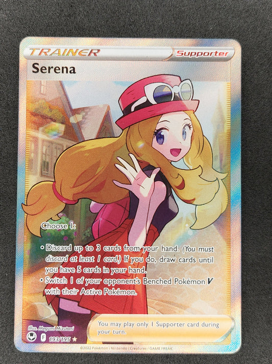 2022 Pokemon Silver Tempest 193/195 Trainer Serena Full Art