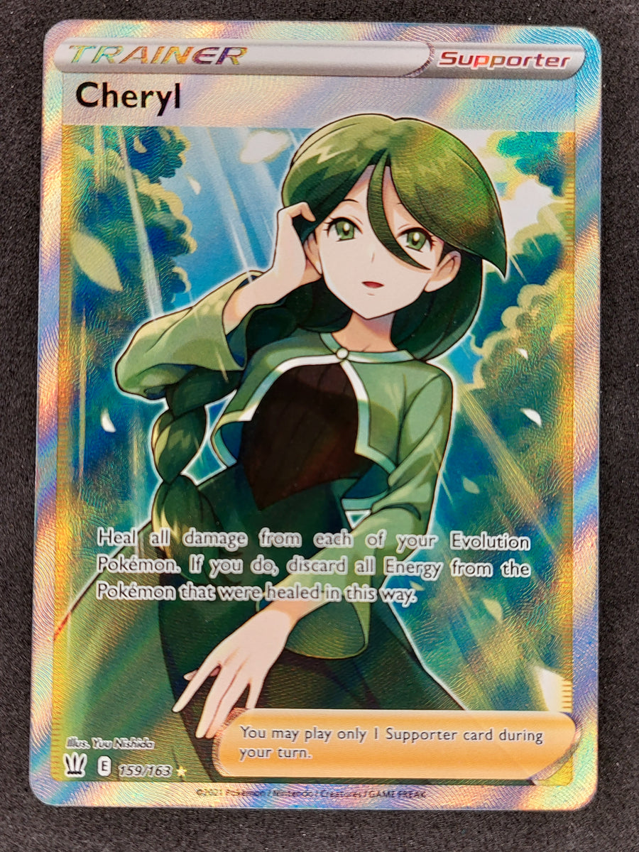 2021 Pokemon Battle Styles 159/163 Trainer Cheryl Full Art