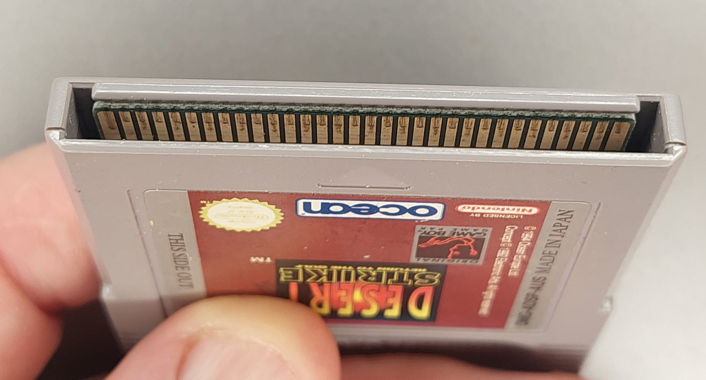 Nintendo Gameboy Cartridge - Desert Strike - VGC Tested AUS PAL CART.