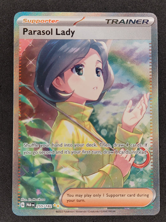 2023 Pokemon Paradox Rift 255/182 Parasol Lady Special Illustration Rare