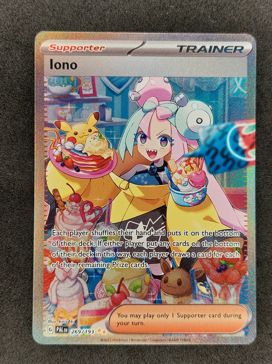 2023 Pokemon Paldea Evolved 269/193 Iono Special Illustration Rare