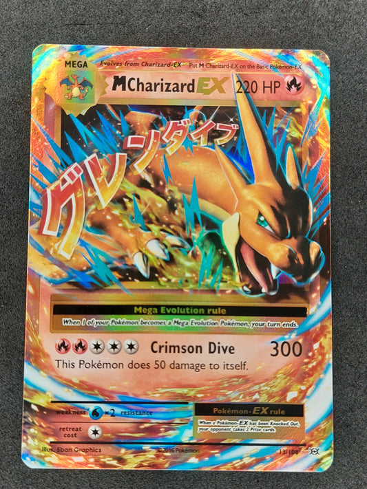 2016 Pokemon XY 13/108 MCharizard EX Full Art Rare