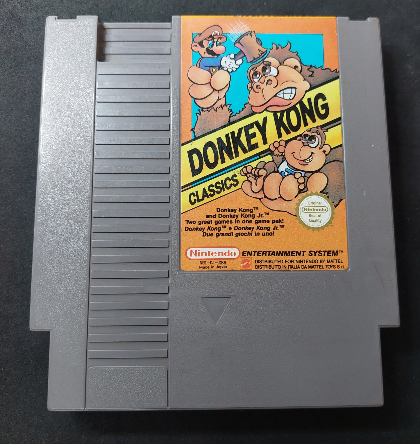 Donkey Kong Classics Nintendo NES AUS PAL CART Tested