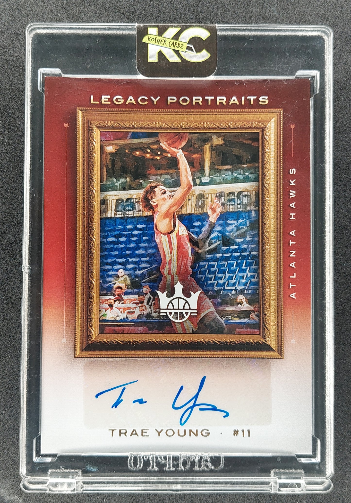 2020-21 Court Kings LP-TRY Trae Young Legacy Portraits Auto 19/49