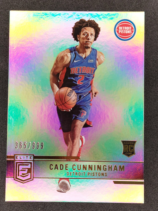 2021-22 Donruss Elite #248 Cade Cunningham RC 365/999