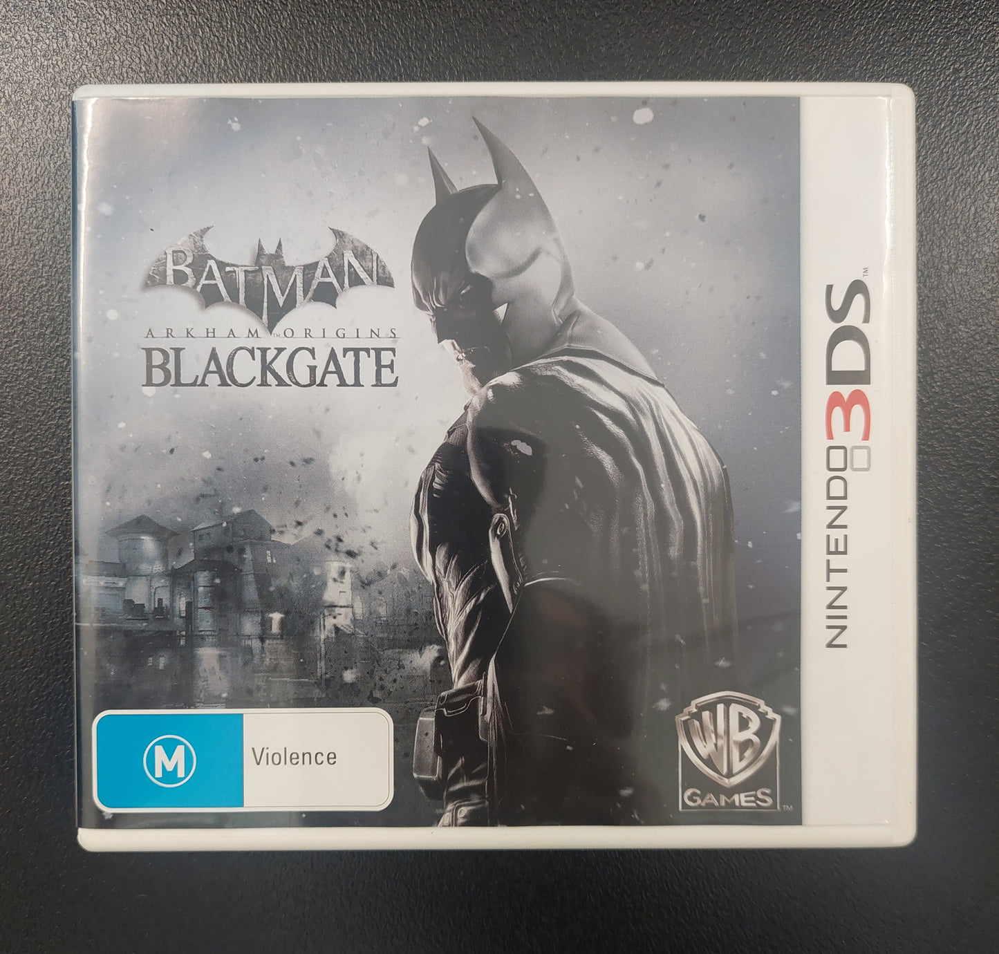 Nintendo 3DS Batman Arkham Origins BlackGate IN case tested(only plays on 3DS/2DS)