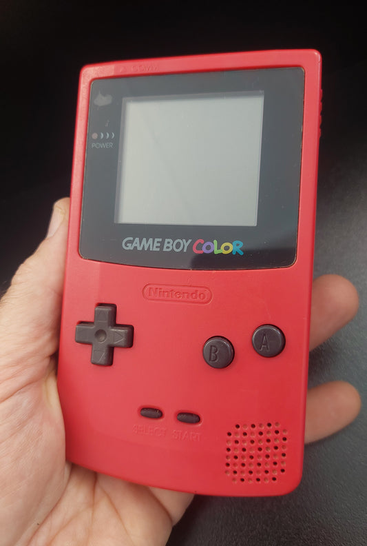 1998 Nintendo Gameboy Color CGB-001 Pink Tested VGC