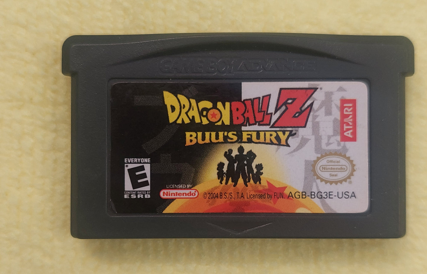 Nintendo Gameboy Advance Cart- Dragon Ball Z Buu's Fury 2005 Tested