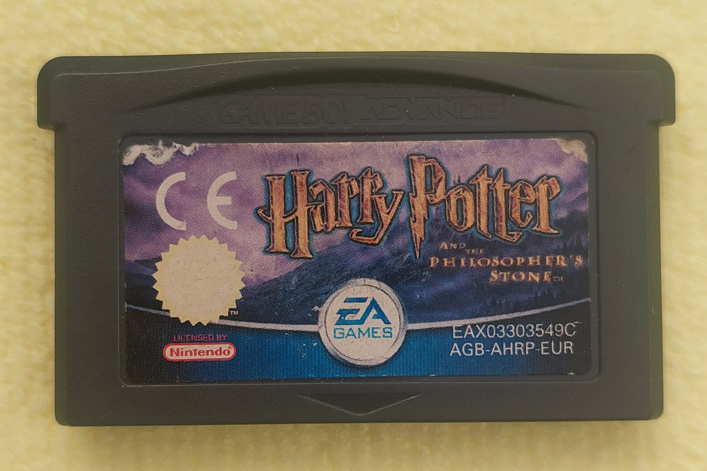 Nintendo Gameboy Advance Cart- Harry Potter and the Philosopher's Stone 2005 Tested