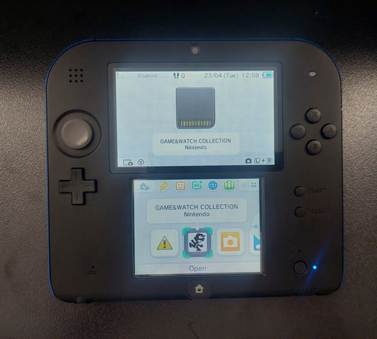2011 Nintendo 2DS Blue Console FTR-001 Tested w/charger (no game included)