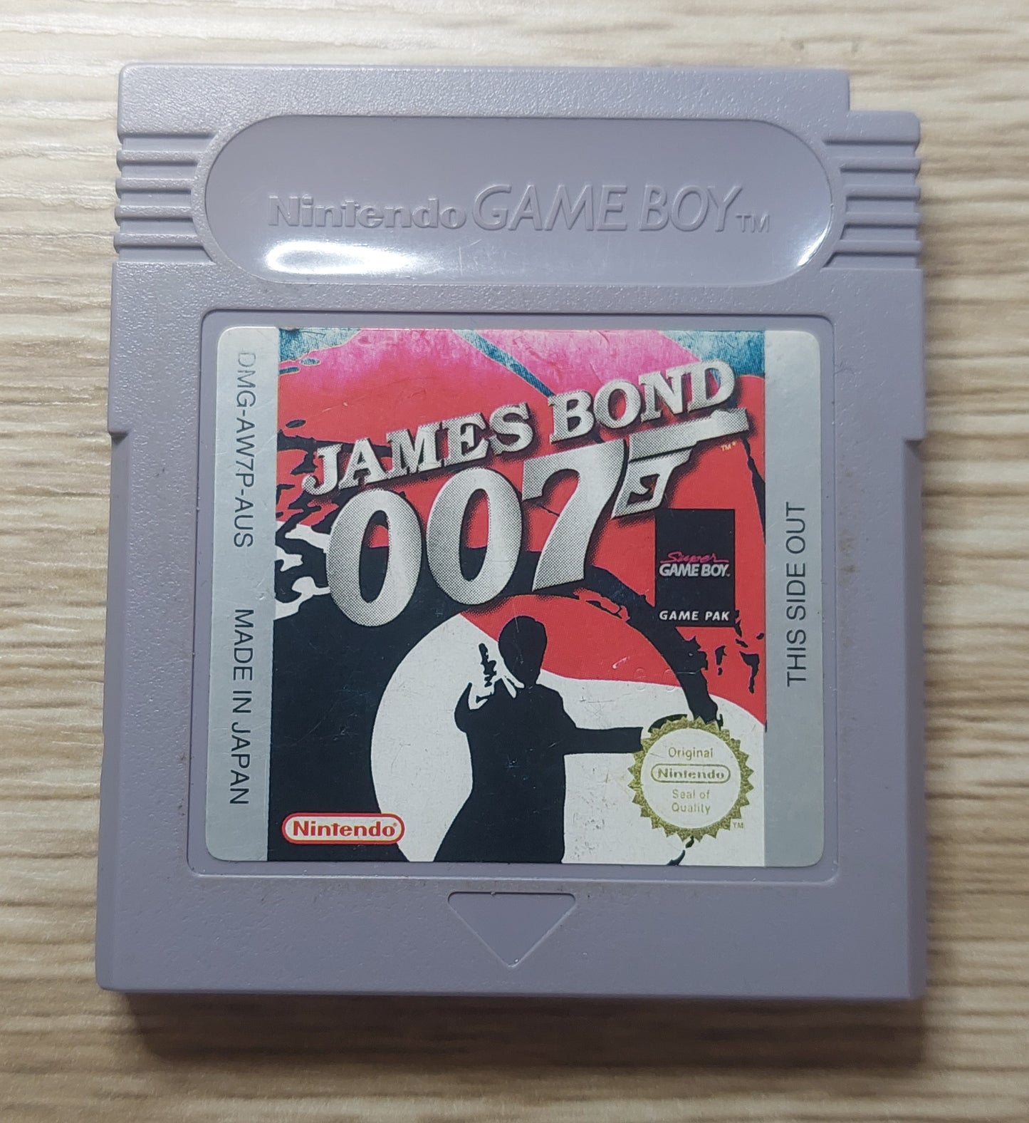 Nintendo Gameboy  007 James Bond AUS PAL NEW Save Battery Tested