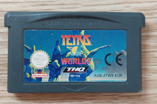 Nintendo Gameboy Advance Tetris Worlds Cart Tested