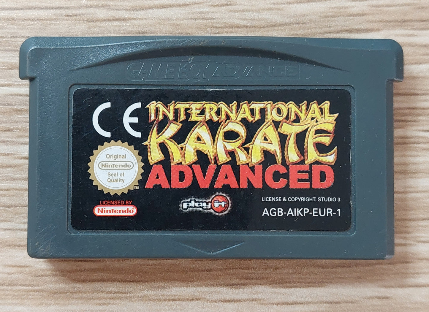 Nintendo Gameboy Advance International Karate Advanced Cart Tested