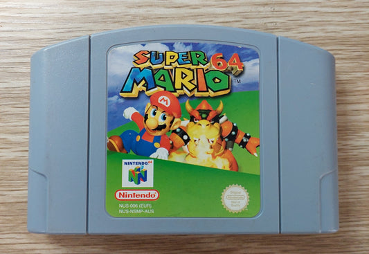 Nintendo N64 Cartridge - Super Mario 64 AUS PAL Tested