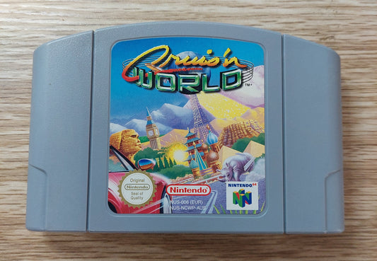 Nintendo N64 Cartridge - Cruis'n World AUS PAL Tested