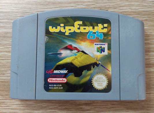 Nintendo N64 Cartridge - Wipe Out 64 EUR PAL Tested