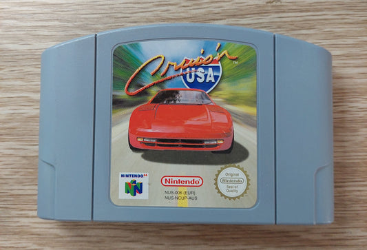 Nintendo N64 Cartridge - Cruisin' USA AUS PAL Tested