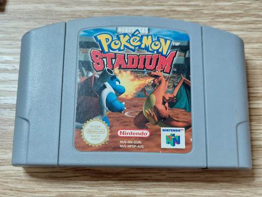 Nintendo N64 Cartridge - Pokémon Stadium  AUS PAL Tested