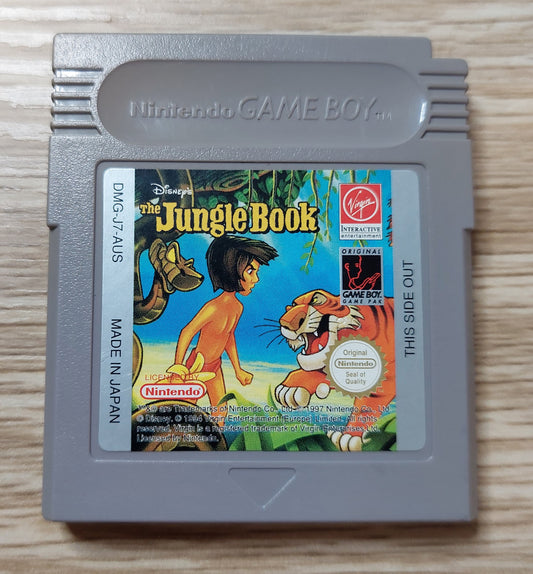 Nintendo Gameboy The Jungle Book Cart AUS PAL Cleaned/Tested