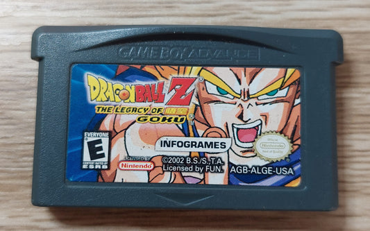 Nintendo Gameboy Advance DragonBall Z The Legend of Goku USA Cleaned/Tested