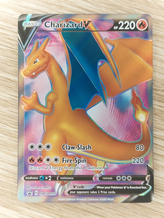 Charizard V FULL ART PROMO CHAMPIONS PATH SWSH050