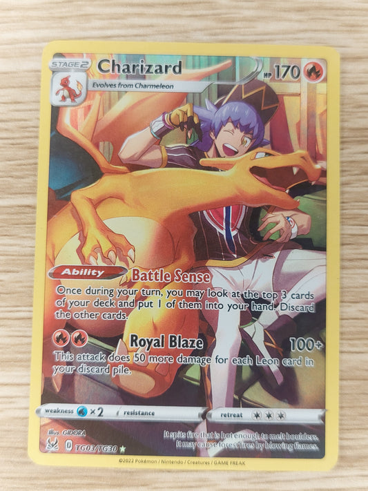 Pokémon TCG Charizard Lost Origin Trainer Gallery TG03/TG30 Holo Ultra Rare