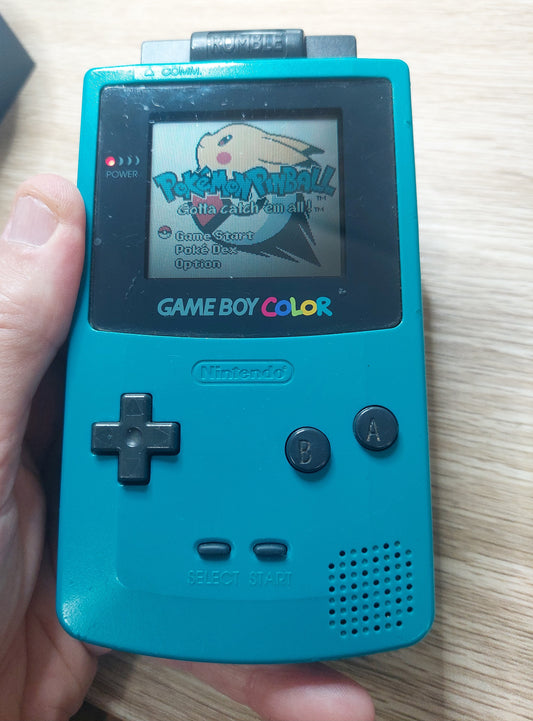 1998 Nintendo Gameboy Color CGB-001 Teal Tested VGC