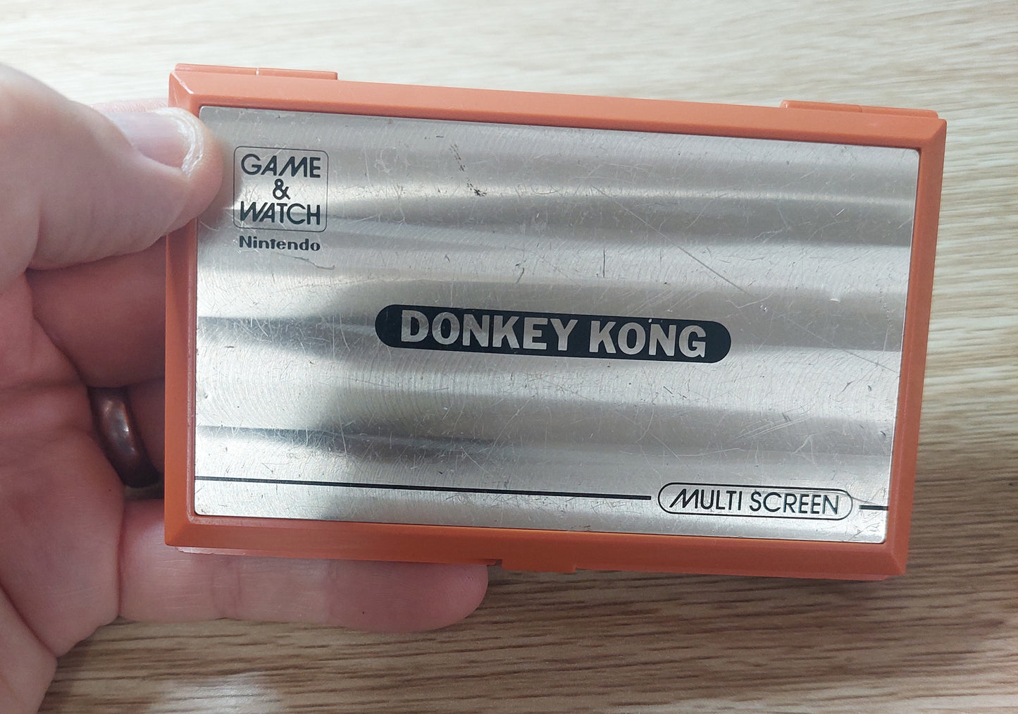 1982 Nintendo Game & Watch DK-52 Donkey Kong Multi Screen Good Condition. Tested