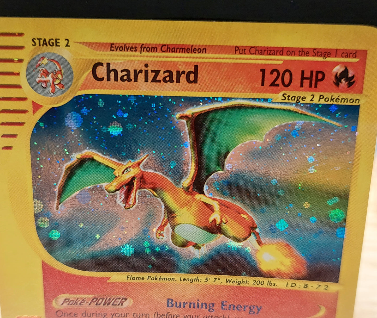 2002 Pokemon  Expedition  6/165 WOTC Charizard Holo Pokemon Card MT NR MT