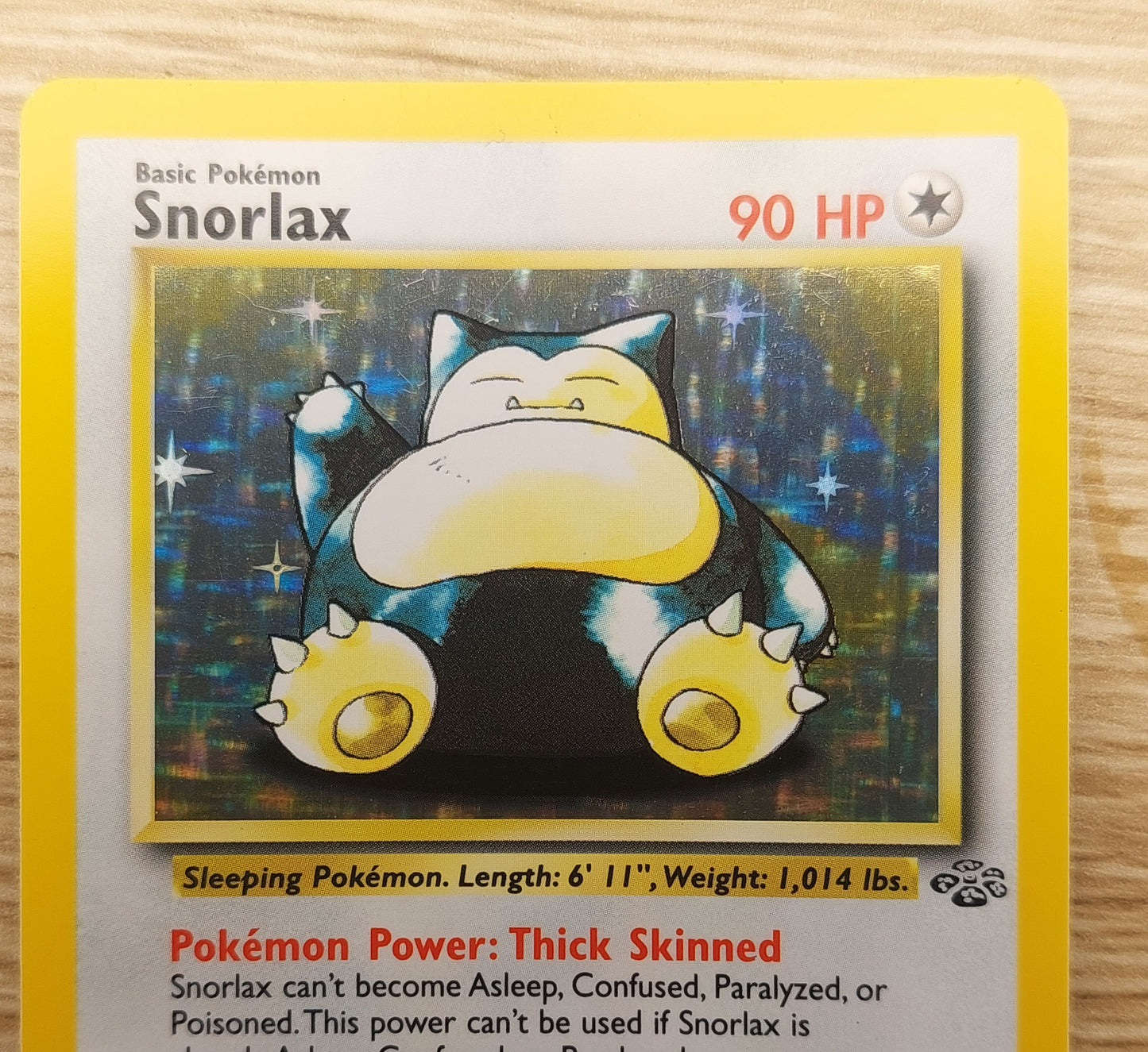 1999 Pokemon Jungle 11/64 Snorlax Holo LP WOTC