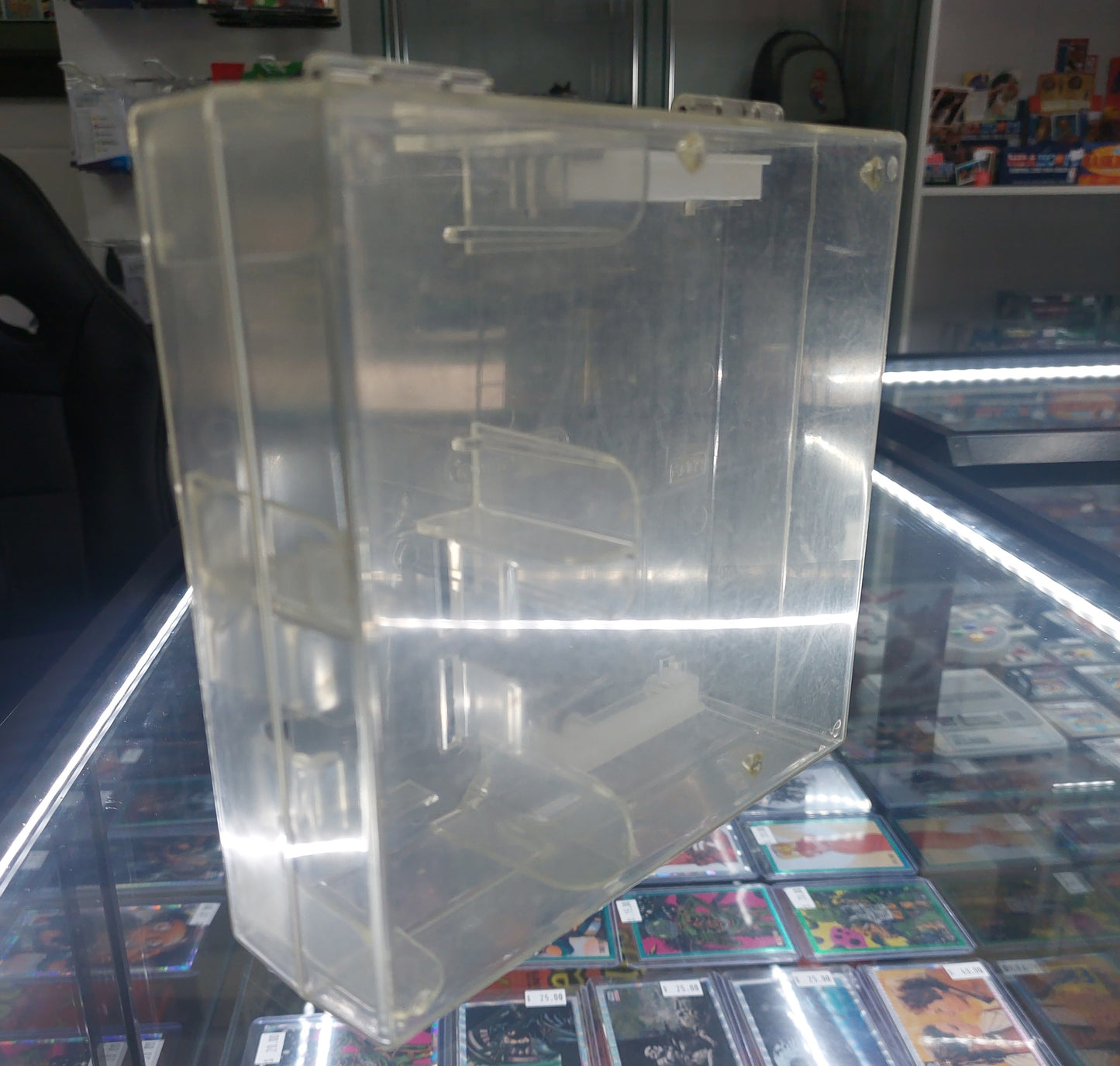 Original Nintendo Clear Gameboy Console Case IN Good Condition